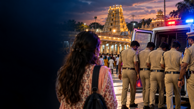 ಧಾರ್ಮಿಕ ಪ್ರವಾಸದ ನೆಪದಲ್ಲಿ ಯುವತಿ ಮೇಲೆ ಸಾಮೂಹಿಕ ಅತ್ಯಾಚಾರ : ನಾಲ್ವರು ಪೊಲೀಸ್ ಸಿಬ್ಬಂದಿ ಅರೆಸ್ಟ್!