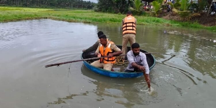 ಗಣೇಶ ವಿಸರ್ಜನೆ ವೇಳೆ ಕೆರೆಯಲ್ಲಿ ಮುಳುಗಿ ಯುವಕ ಸಾವು