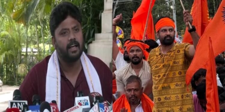 ಅಯೋಗ್ಯ, ನಾಲಾಯಕ್, ಮುಠ್ಠಾಳ, ಬಾಯಿ ತೆವಲಿಗೆ ಮಾತು : ಸಿಂಹ ವಿರುದ್ಧ ಪ್ರದೀಪ್ ಕಿಡಿ
