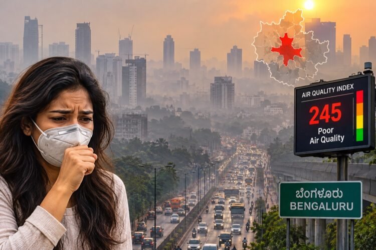 ಬೆಂಗಳೂರಿನ ಈ ಪ್ರದೇಶದಲ್ಲಿ ಗಾಳಿಯ ಗುಣಮಟ್ಟ ಕಳಪೆ!