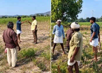 ರಸ್ತೆಬದಿ ಸಸಿ ಕಿತ್ತಿದ್ದೇ ತಪ್ಪಾಯ್ತಾ? ರೈತನ ಮೇಲೆ ಅರಣ್ಯಾಧಿಕಾರಿಗಳ ಹಲ್ಲೆ!