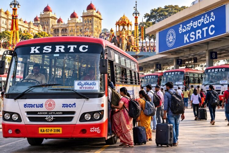 ದಸರಾ ಪ್ರಯುಕ್ತ ರಾಜ್ಯಾದ್ಯಂತ ಹೆಚ್ಚುವರಿ 3,000 KSRTC ಬಸ್‌ ವ್ಯವಸ್ಥೆ : ವಿಶೇಷ ಪ್ಯಾಕೇಜ್‌ಗಳೂ ಲಭ್ಯ